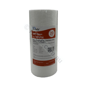Melt Blown Sediment water filter cartridge, 20 micron, 4.5" x 10" Big Blue (FC-MB4510-20)