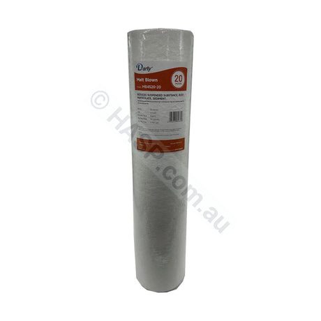 Melt Blown Sediment water filter cartridge, 20 micron, 4.5" x 20" Big Blue (FC-MB4520-20)