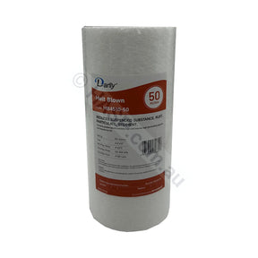 Melt Blown Sediment water filter cartridge, 50 micron, 4.5" x 10" Big Blue (FC-MB4510-50)