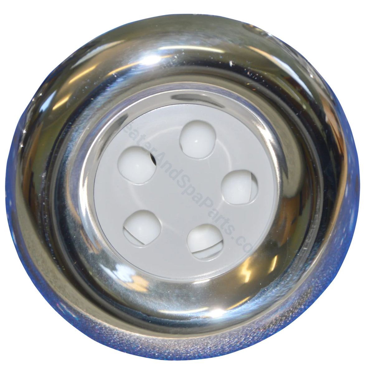 Mini Hurricane Spa Jet Pulse - Gray & Stainless Steel - 75mm - Heater and Spa Parts