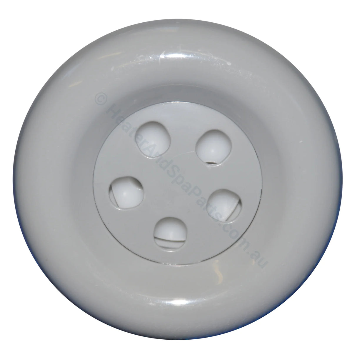 Mini Hurricane Spa Jet - Pulse - Grey - 75mm 5 Holes - Heater and Spa Parts