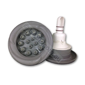 *NLA* - LA Spas Grey Master Massage Jet with Logo