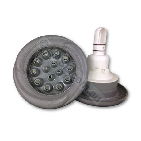 *NLA* - LA Spas Grey Master Massage Jet with Logo