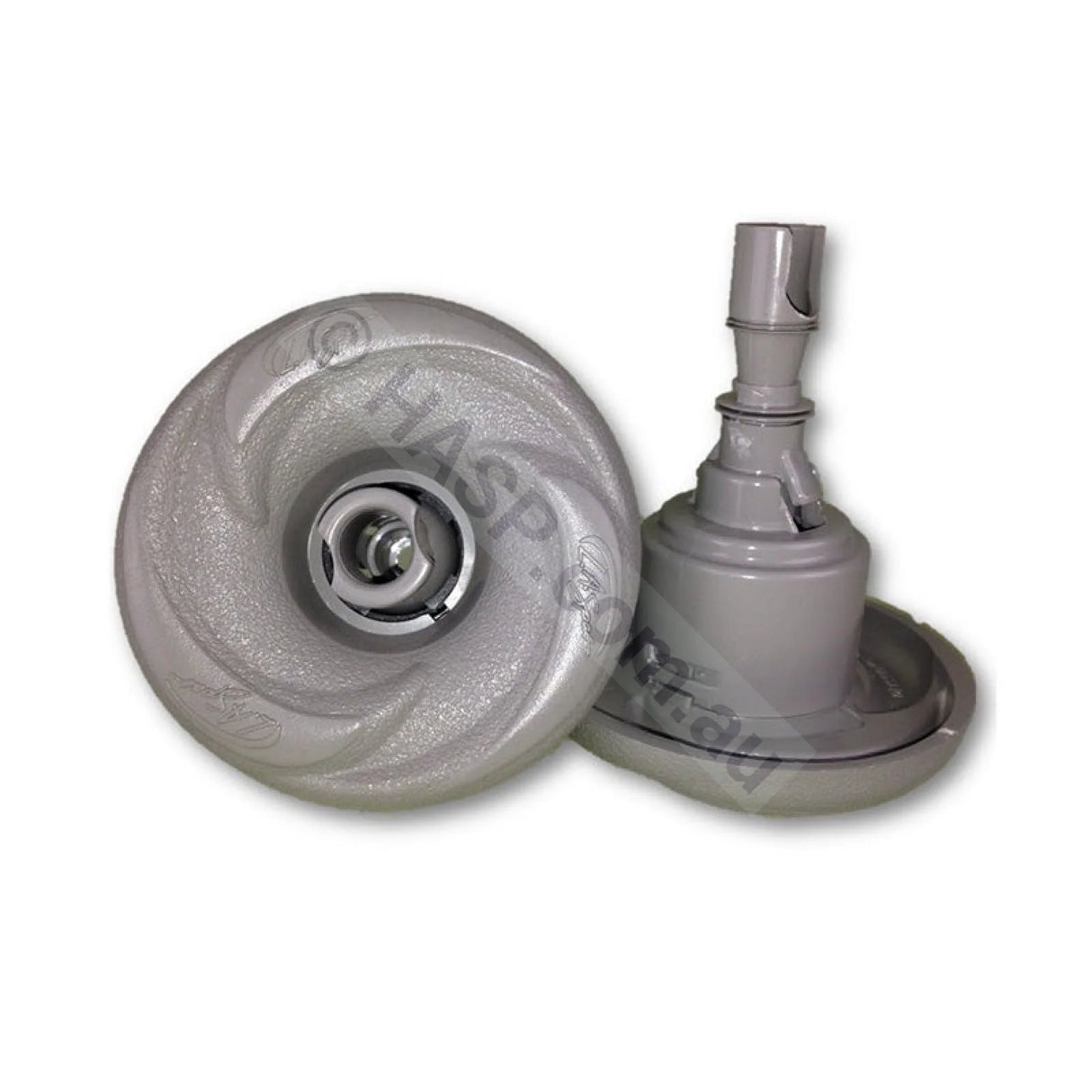 *NLA* LA Spas Grey Mini Storm Directional Jet with Logo