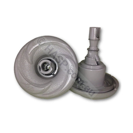 *NLA* LA Spas Grey Mini Storm Directional Jet with Logo