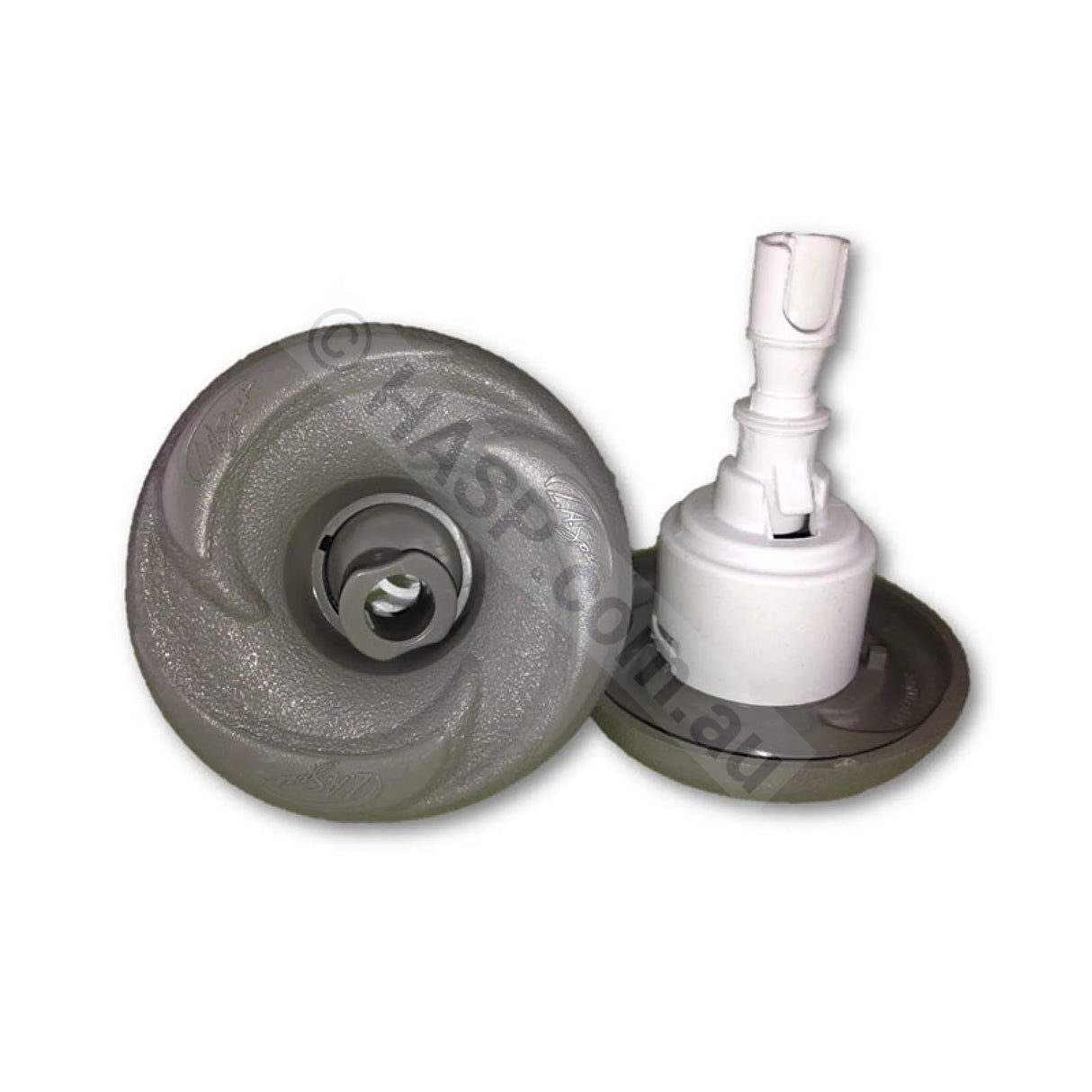 *NLA* LA Spas Grey Mini Storm Roto Jet with Logo