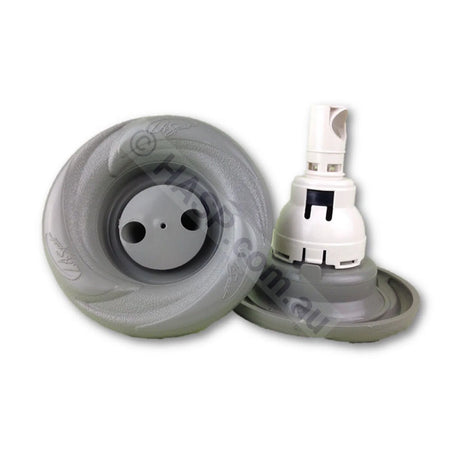 *NLA* LA Spas Grey Power Storm Pulse Jet with logo