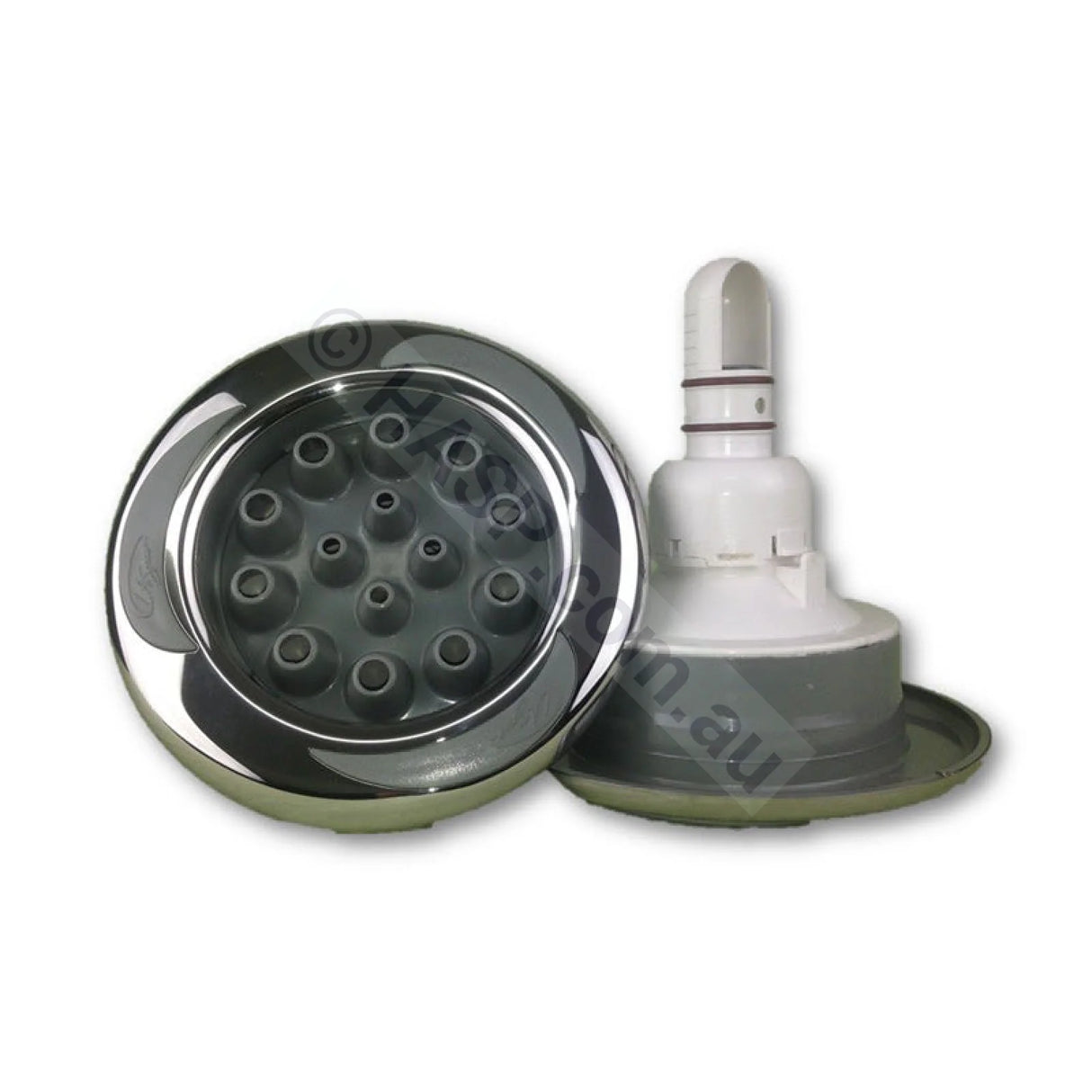 *NLA* LA Spas Stainless Steel Master Massage Jet with Logo