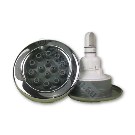 *NLA* LA Spas Stainless Steel Master Massage Jet with Logo