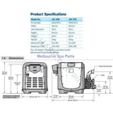 Zodiac / Jandy JXi Gas Pool Heaters - Heater and Spa Parts