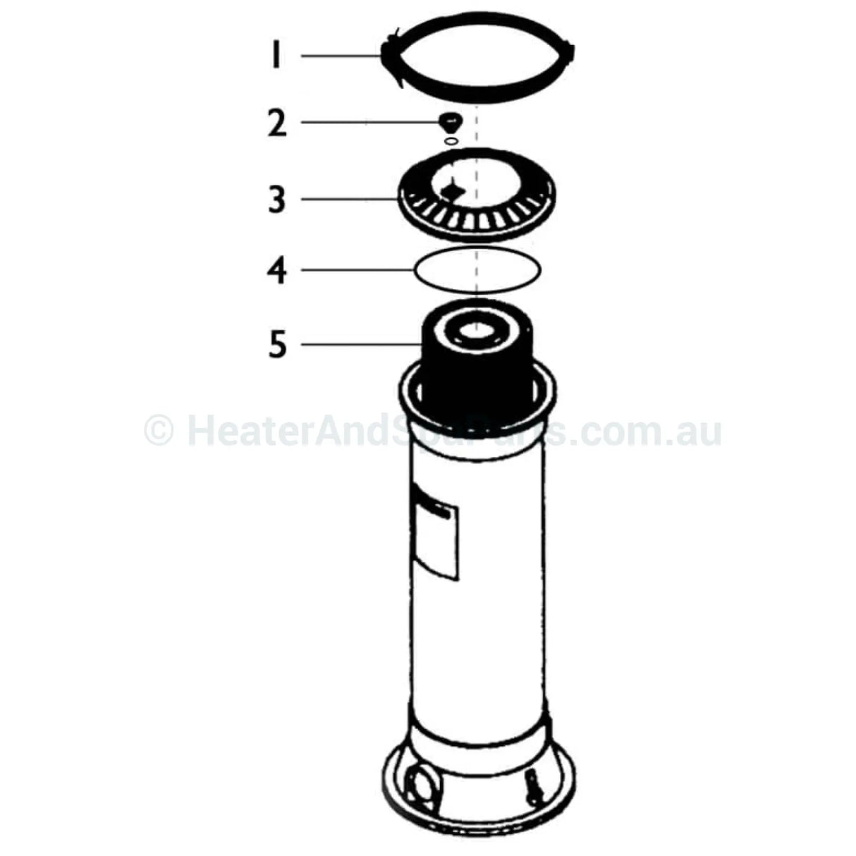 Dega / Quiptron / Onga Filter Lid O-Ring Gasket - Heater and Spa Parts