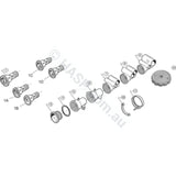 American Products Luxury Spa Jets - Scallops - Obsolete - Heater and Spa Parts