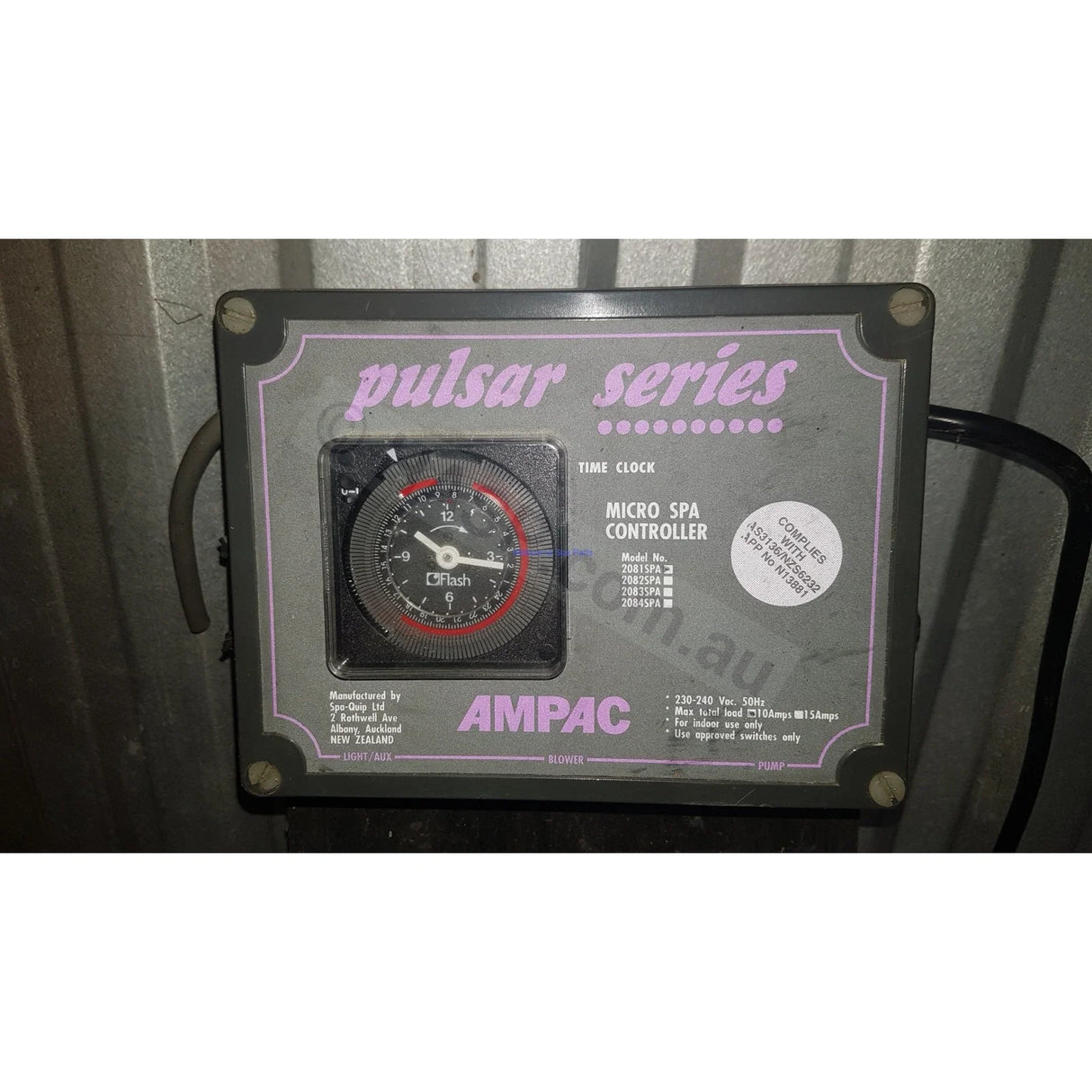 Ampac Pulsar SQ1000 SQ1500 Series Spa Controller & Parts - OBSOLETE - Heater and Spa Parts