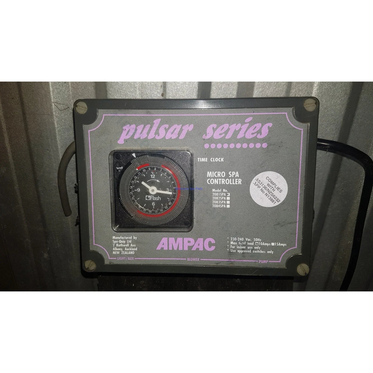 Ampac Pulsar SQ1000 SQ1500 Series Spa Controller & Parts - OBSOLETE - Heater and Spa Parts