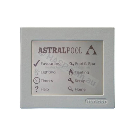 Astralpool Hurlcon Genus Touchscreen - B&W Monochrome Obsolete Touchpad