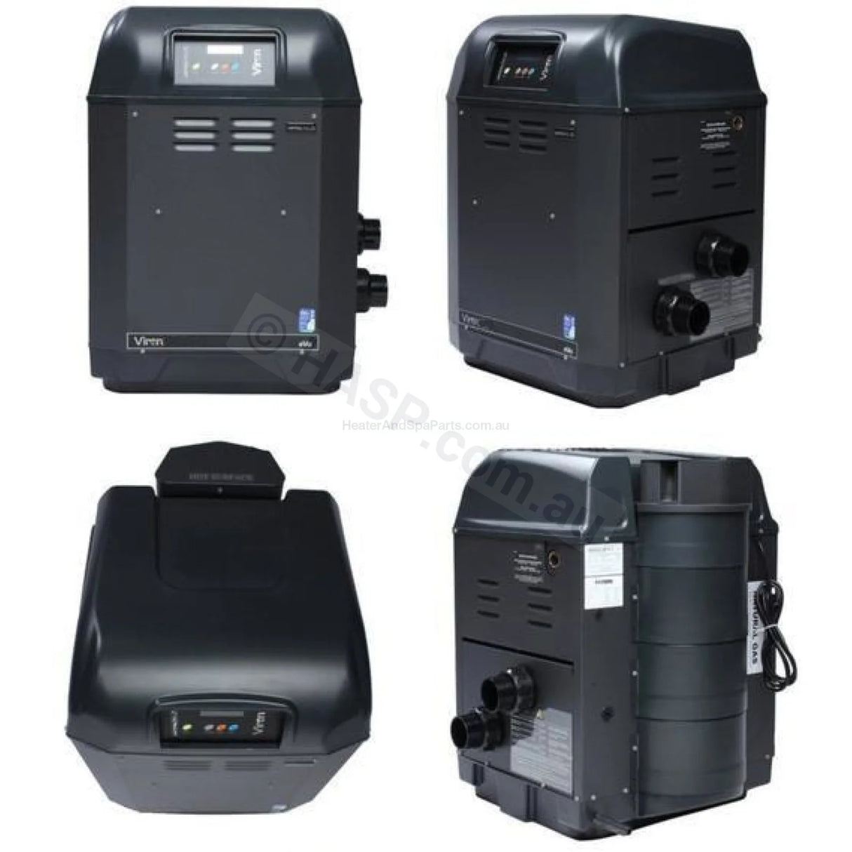 Astralpool Viron eVo 450 Gas Pool & Spa Heater - Natural Gas or LPG - Vic Only - Heater and Spa Parts