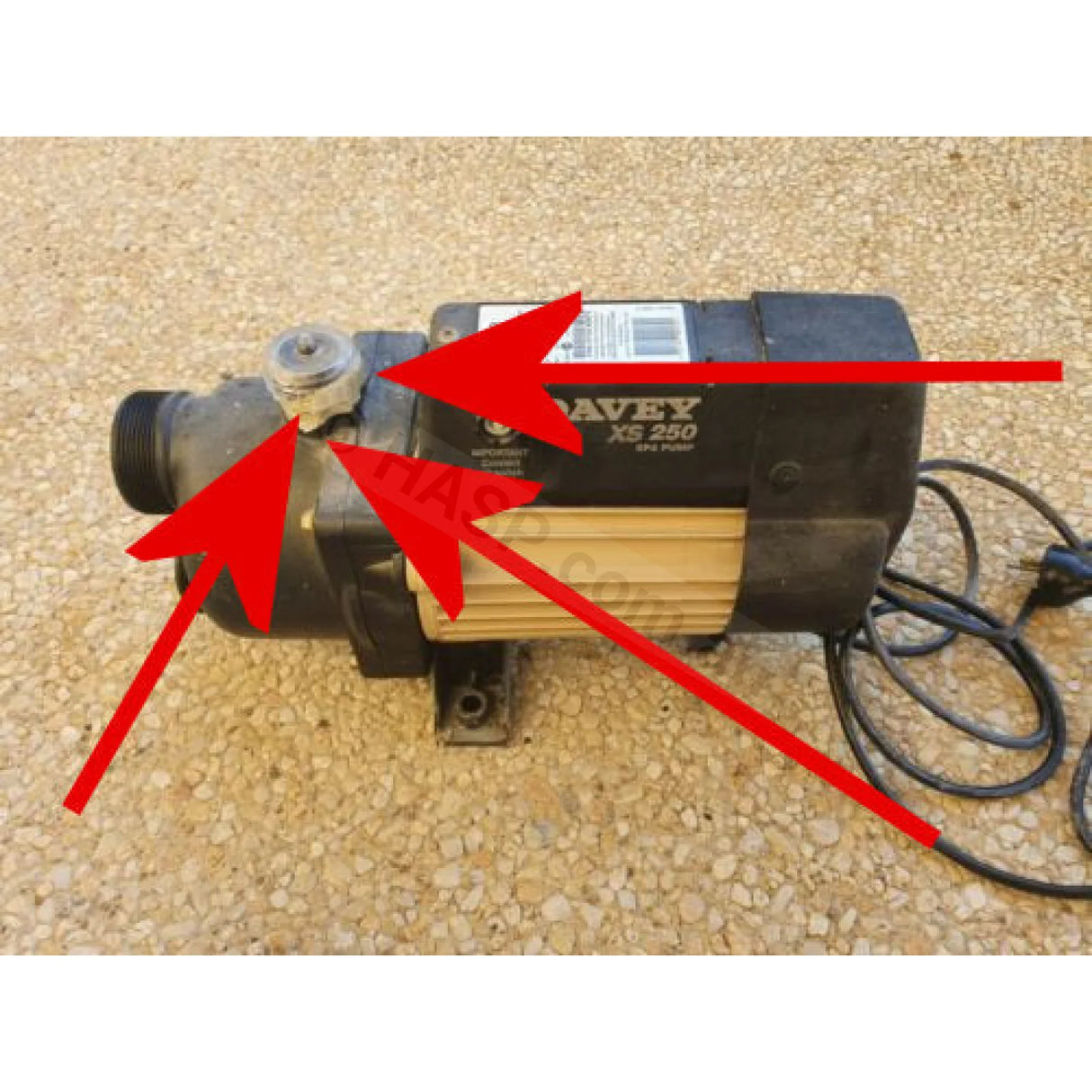 Davey Bath Pump Air Bleed - Obsolete