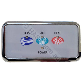 Onga Bathmaster V2 Touchpads - 3 Button Pool & Spa