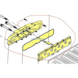 Return Manifold Header for Hurlcon Astralpool MX Gas Heaters - 71001 71028 - MX125 150 200 300 400 - Heater and Spa Parts