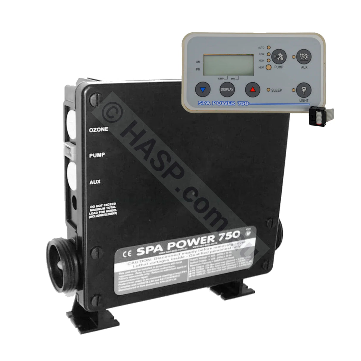 Spa Power Sp 750 Control System - Spa-Quip Obsolete Systems