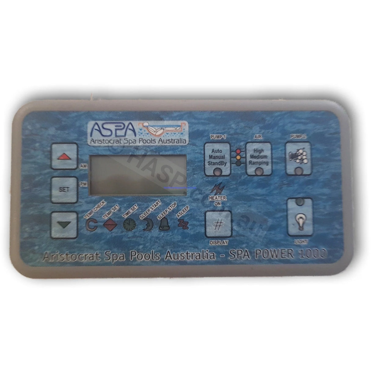 Spa Quip Spa Power 1000 2000 SP1000 SP2000 Tech 3000 Digital Touchpad - Heater and Spa Parts