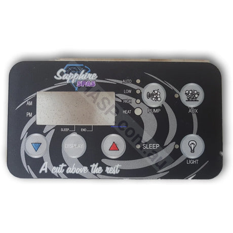 Spaquip Spa Power 750 SP750 Touchpad Control Panel Keypad - Heater and Spa Parts