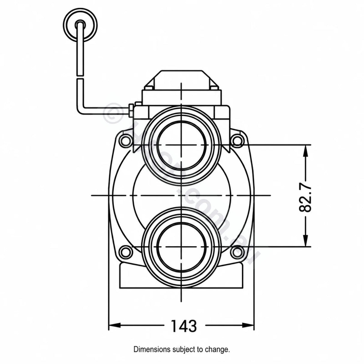 Onga Balboa 2398 1.25HP non-heated Spa Bath Pump - Pool & Spa