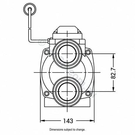 Onga Balboa 2398 1.25HP non-heated Spa Bath Pump - Pool & Spa