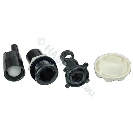 Onga Classic Air Control Venturi - White - Dual Barb - 50mm Diameter - OBSOLETE - Heater and Spa Parts