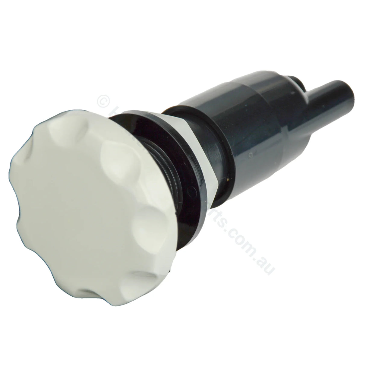 Onga Classic Air Control Venturi - White - Dual Barb - 50mm Diameter - OBSOLETE - Heater and Spa Parts