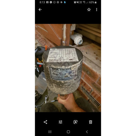Onga / Dega 3kW & 6kW Electric Spa Heater - Heater and Spa Parts