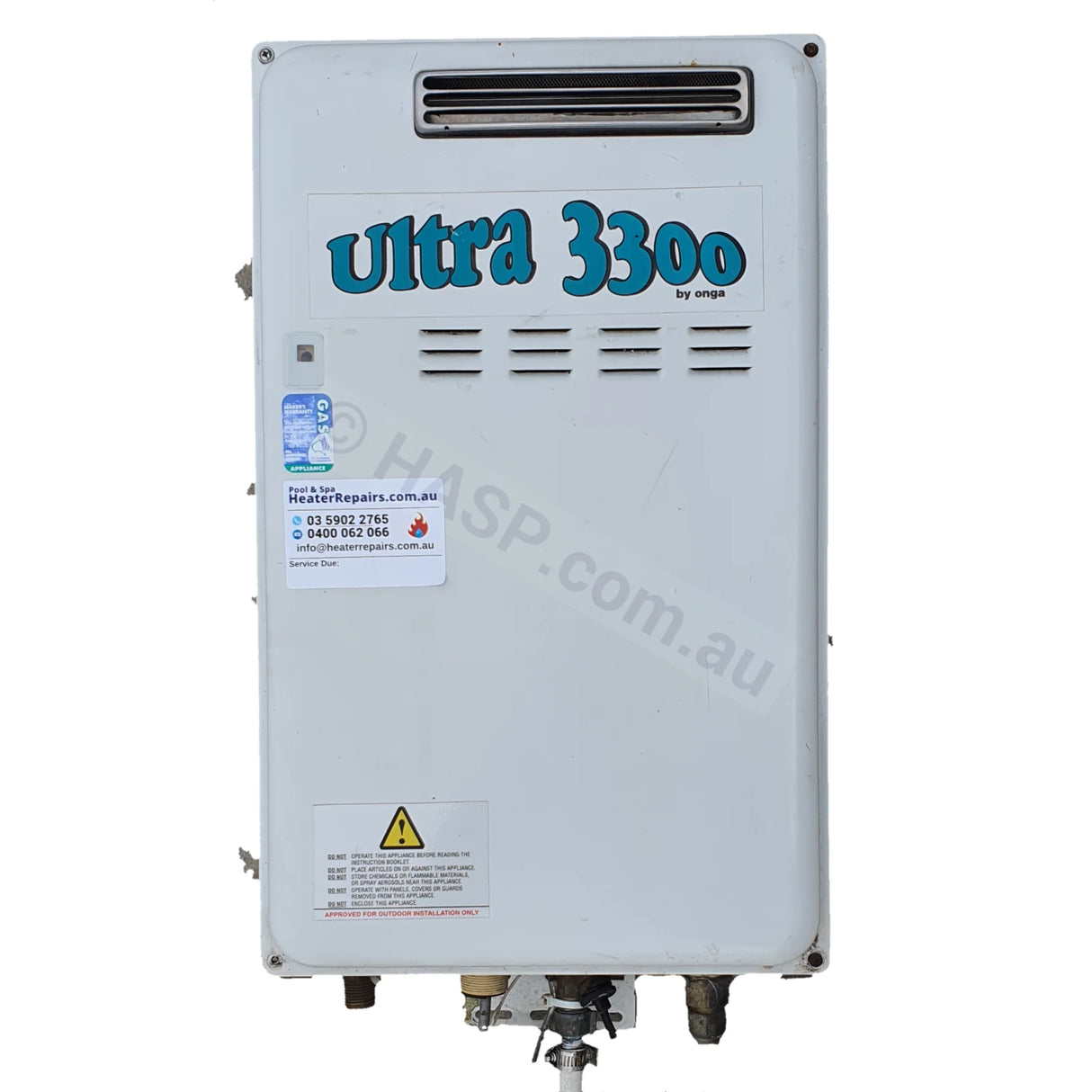 Onga Ultra 2700 3300 4700 Spa Gas Heaters and Spare Parts - OBSOLETE - NLA - Heater and Spa Parts