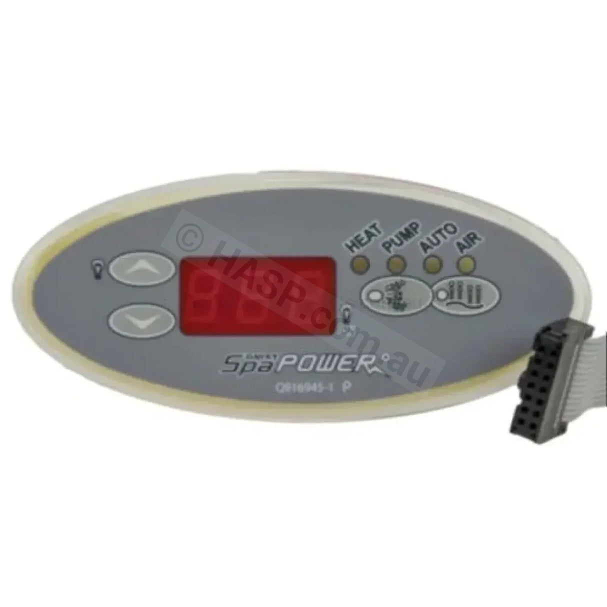 Oval Davey SpaQuip Spa Power SP 400 500 600 601 Touchpad Control Panel Key Pad Touchpads
