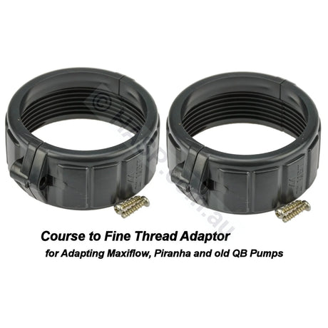 Course-To-Fine-Thread Split Nut Adaptor - For Davey Qb Course & Maxiflow Pumps Pump Parts