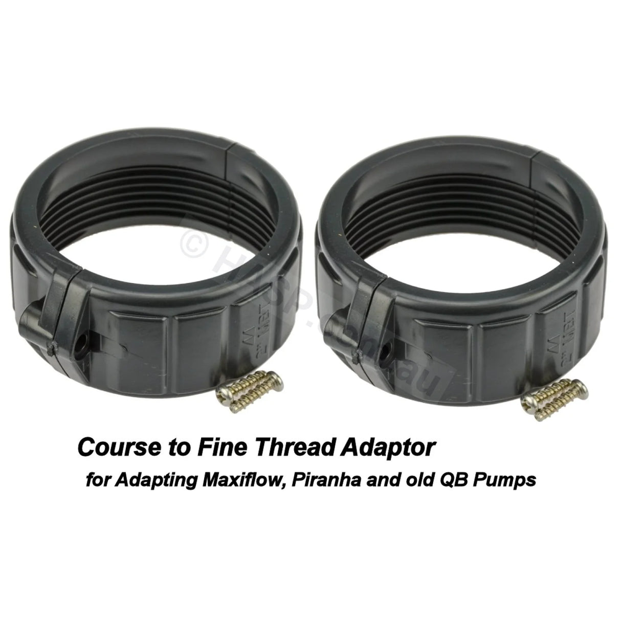 Course-To-Fine-Thread Split Nut Adaptor - For Davey Qb Course & Maxiflow Pumps Pump Parts