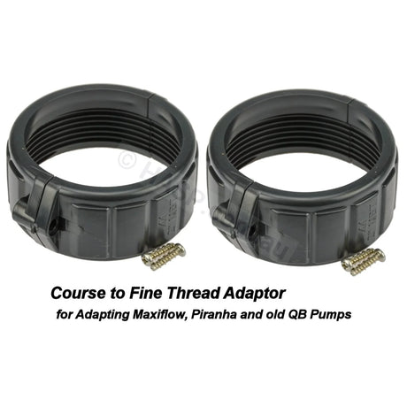 Course-To-Fine-Thread Split Nut Adaptor - For Davey Qb Course & Maxiflow Pumps Pump Parts