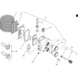 Pentair Mastertemp 200 - Heat Exchanger Kit - Heater and Spa Parts