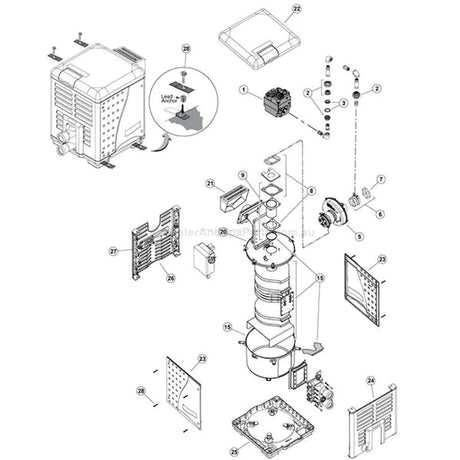 Pentair Mastertemp - Air Oriface Kit - Heater and Spa Parts