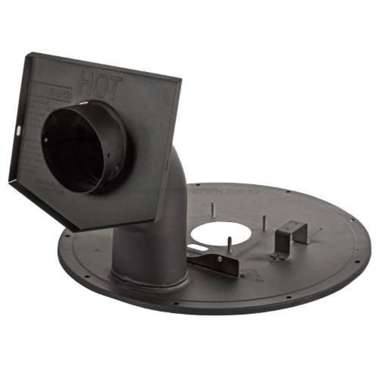 Pentair Mastertemp - Combustion Chamber Top w/ Elbowed Flue - Heater and Spa Parts