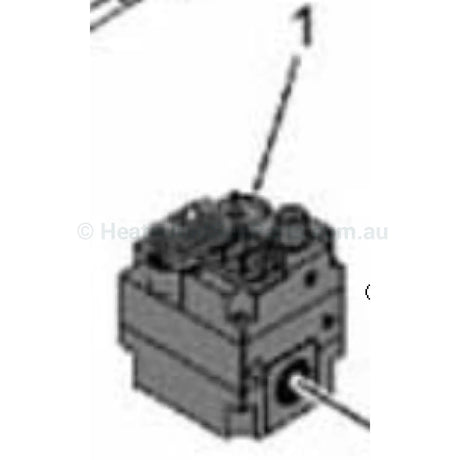 Pentair Mastertemp - Gas Control Valve - Heater and Spa Parts