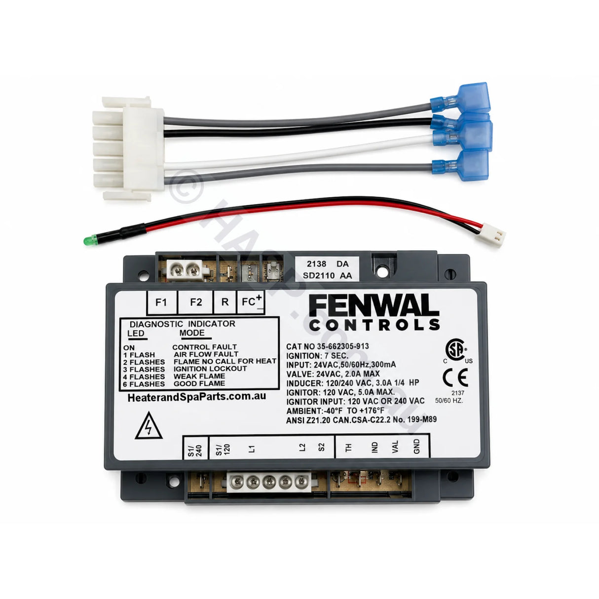 Pentair Mastertemp Ignition Module - Replaces old and current style - Genuine