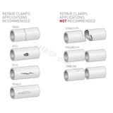 Pipe Repair Sleeve - Dura Stainless Steel Clamp - 59-67mm - Heater and Spa Parts