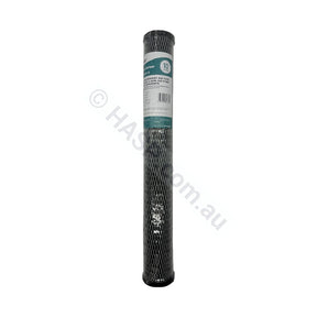 Pleated Carbon water filter cartridge, 10 micron, 2.5" x 20" Slimline (FC-PC2520-10)
