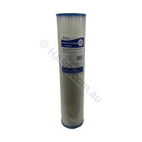 Pleated Sediment water filter cartridge, 20 micron, 4.5" x 20" Big Blue (FC-P4520-20)