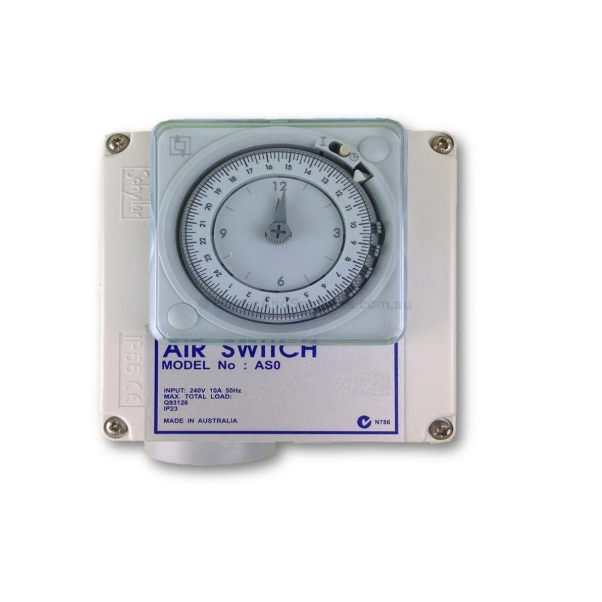 Air Switch - Single - Time Clock - 10A or 15A - Heater and Spa Parts