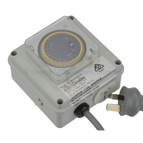 Air Switch - Single - Time Clock - 10A or 15A - Heater and Spa Parts