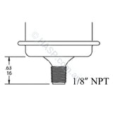 Tecmark & Hydroquip Water Pressure Switch - Pentair Raypak and Others - Heater and Spa Parts