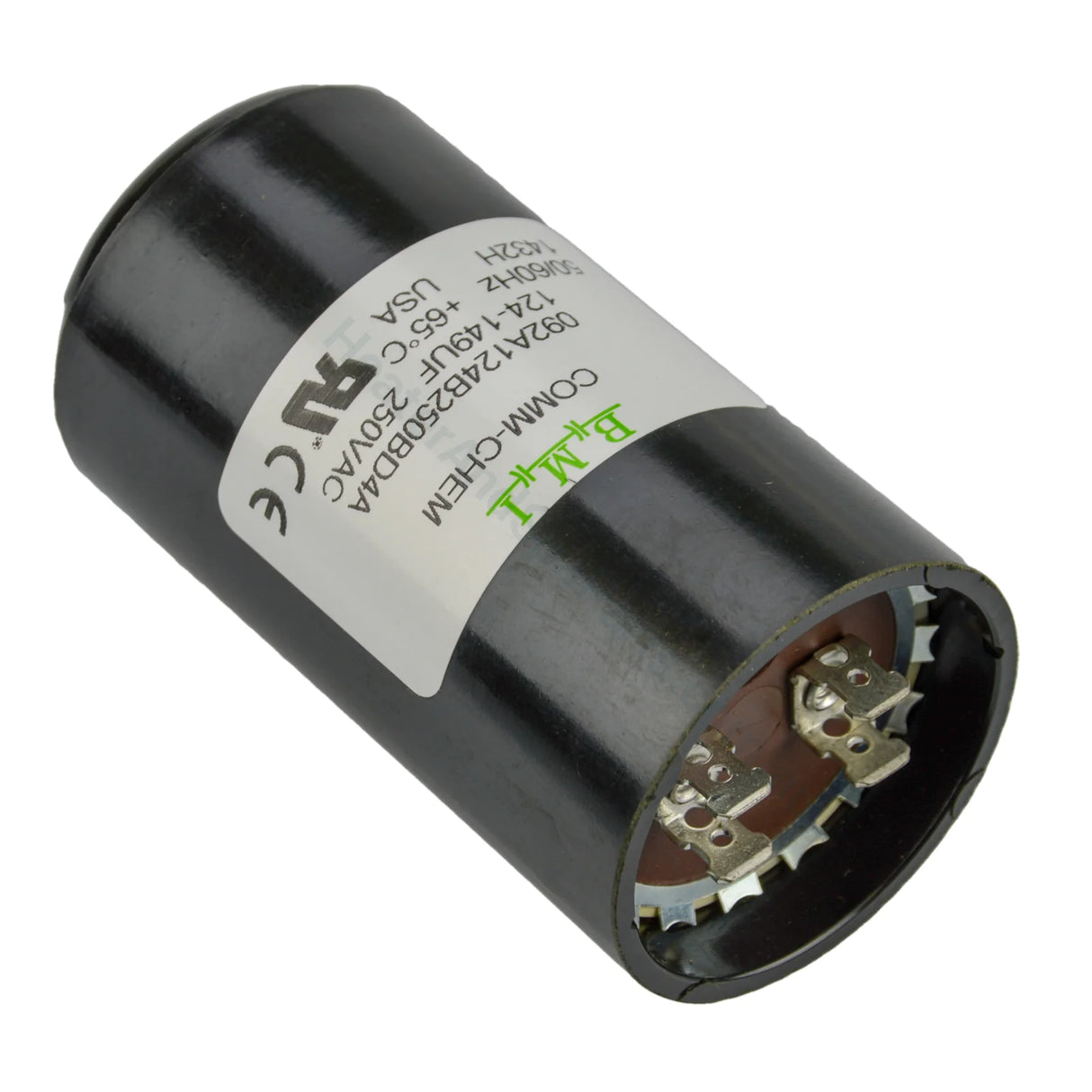 Pump Start / Run Capacitors - Various Sizes Spade Terminals 124 - 149Uf Spaquip Pump