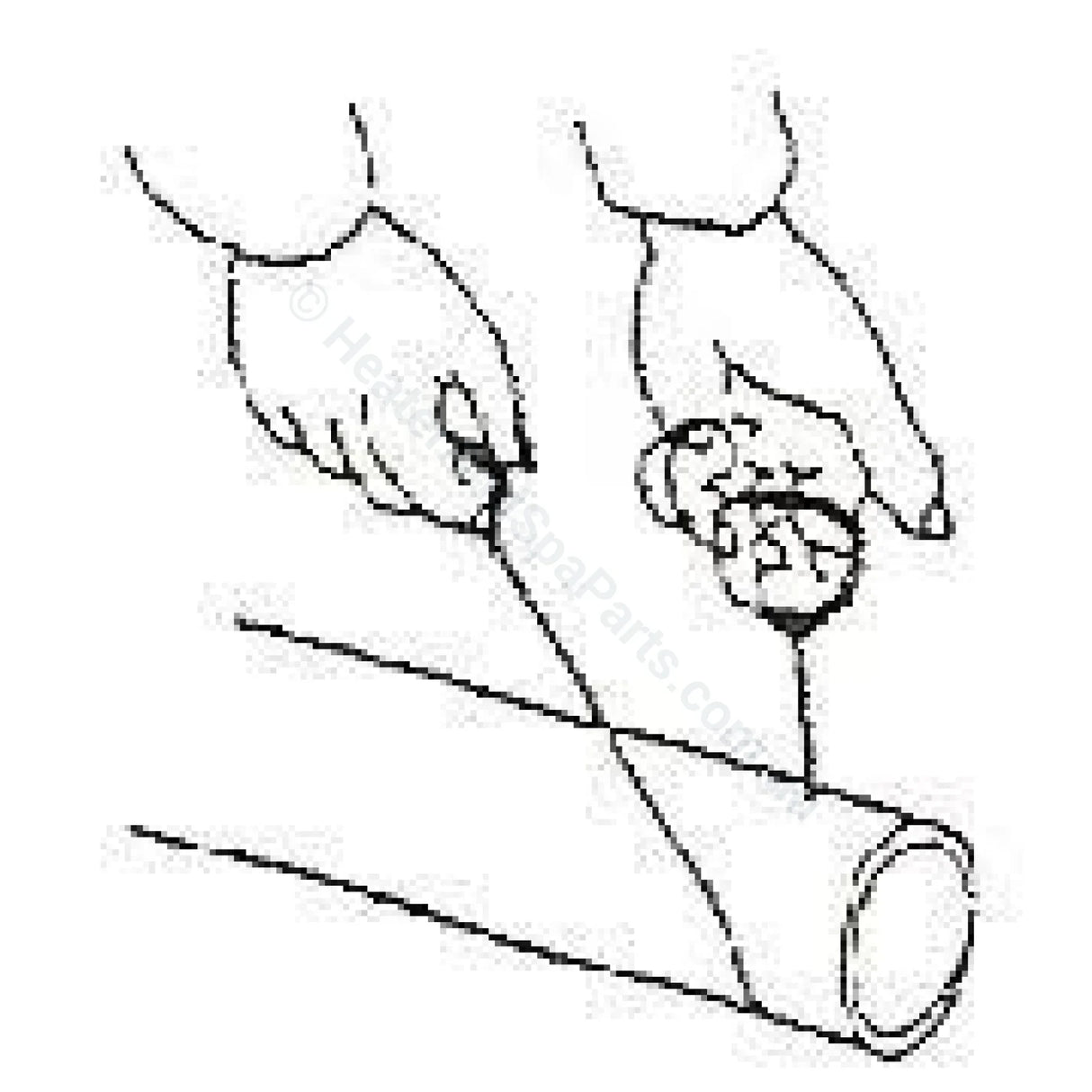 PVC Wire Saw - Flexible Cable Saw for Plastics - Heater and Spa Parts