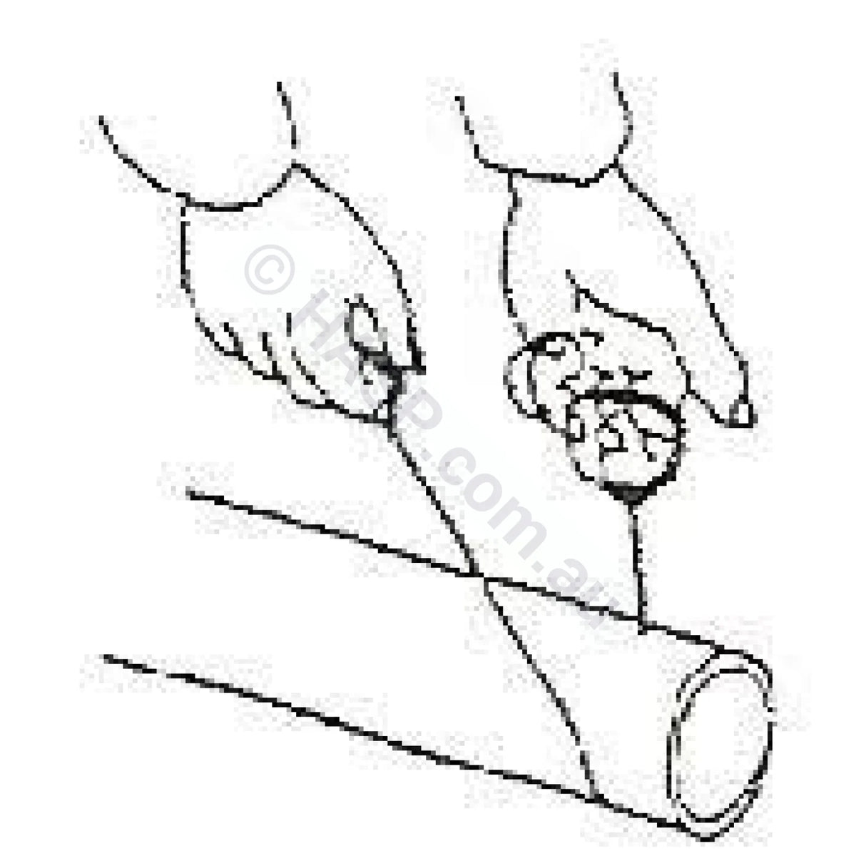 PVC Wire Saw - Flexible Cable Saw for Plastics - Heater and Spa Parts